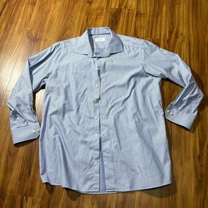 Eton Light Blue Dress Shirt - Size 18